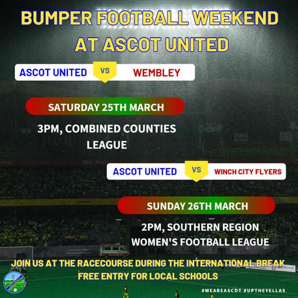 Ascot United FC   International Weekend 1