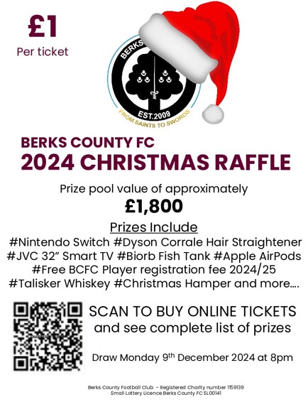 Xmas Raffle Poster