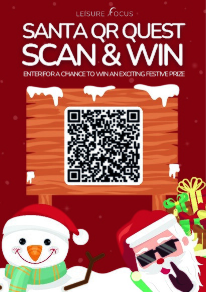 Santa QR Quest Poster Asset