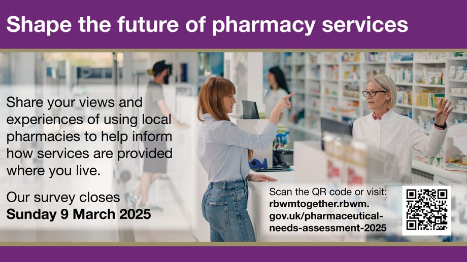 Digital screen Shape the future of pharmacy services