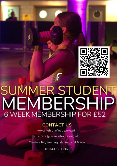 Charters Summer Student Membership
