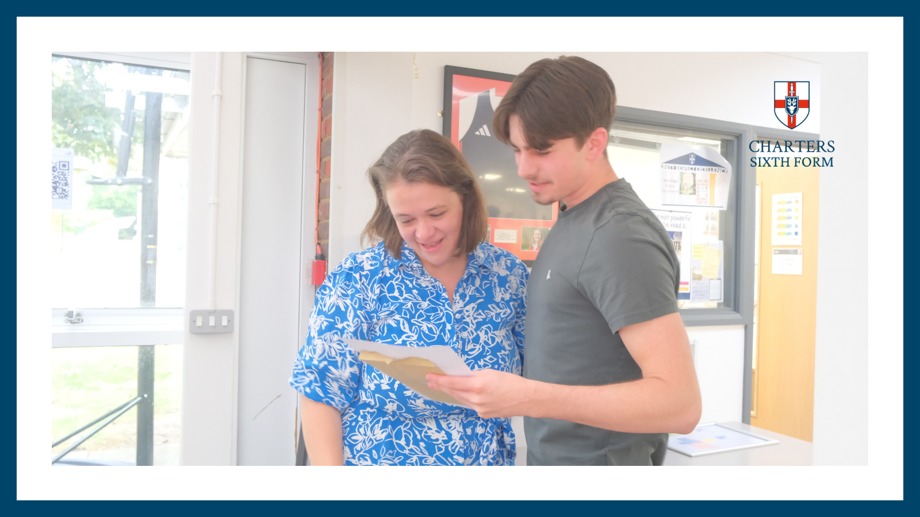 Sam with Head of English Mrs Boorman English @ Edinburgh