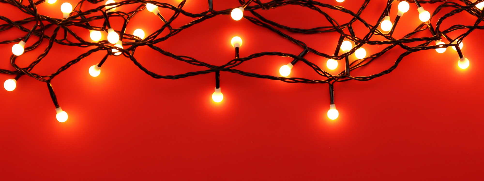 RED CHRISTMAS LIGHTS (3)